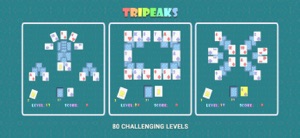 TriPeaks: Solitaire Puzzle screenshot #1 for iPhone