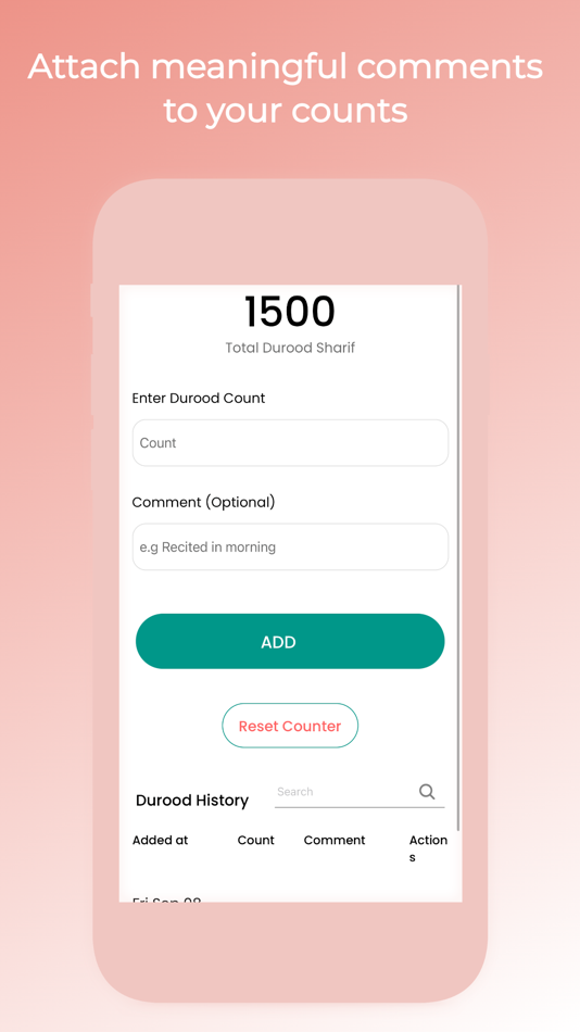 #3. Durood Counter (iOS) 由: Gohar Anwar