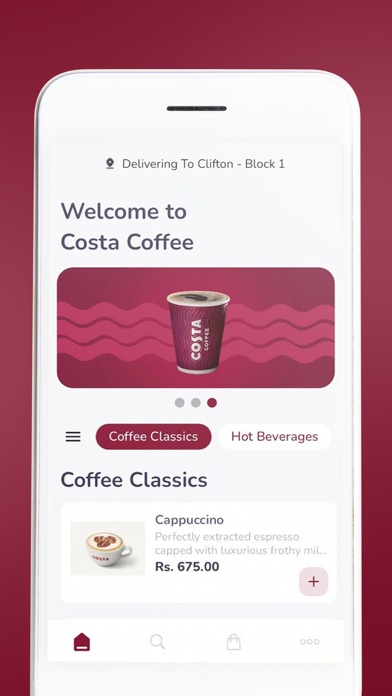 Costa Coffee To-Go Screenshot
