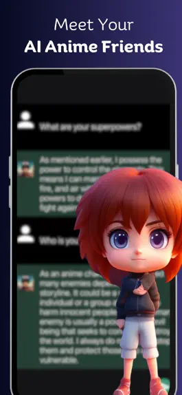 Game screenshot Anime Chat : AI Friend Chatbot mod apk