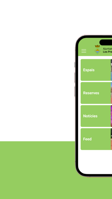 Ajuntament de Les Preses Screenshot