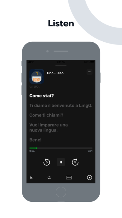 Learn Italian/Imparo Italiano Screenshot