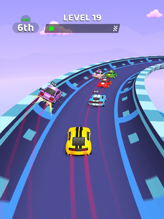Thumb Car Drift: Speed Stars