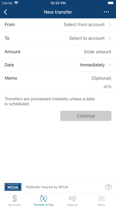 Hastings Federal Credit Union Screenshot