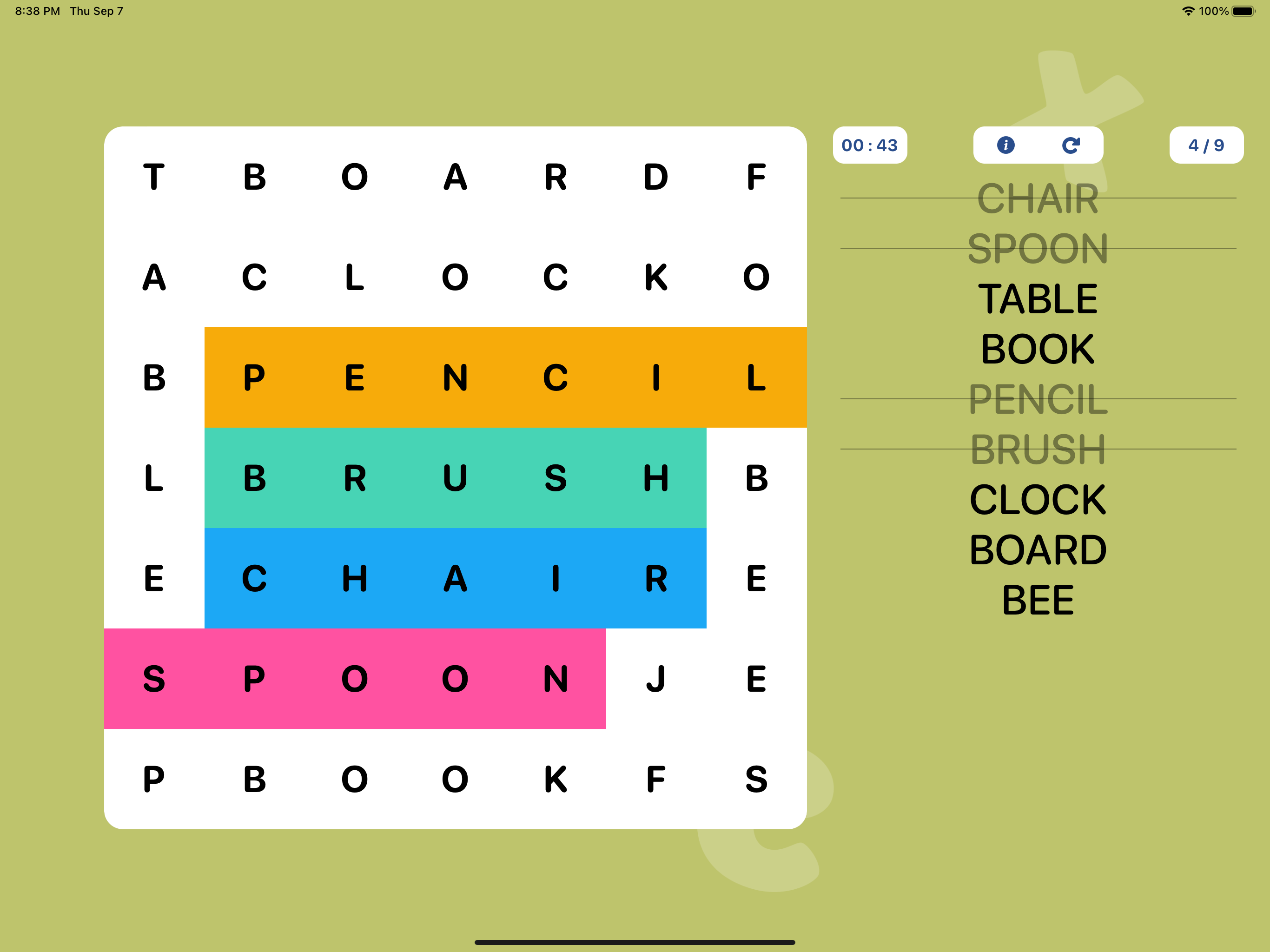 Word Search & Find Puzzle Game