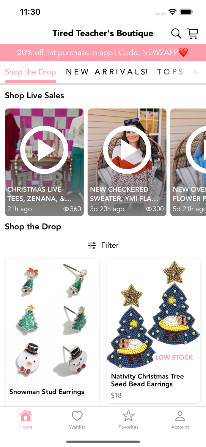 Tired Teachers Boutique