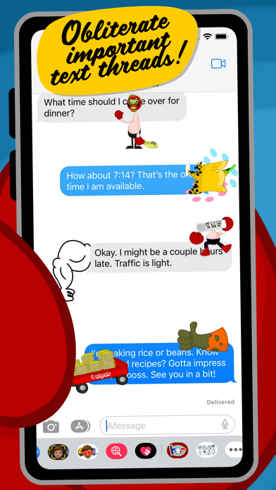 Homestar Runner Stickers Screenshot