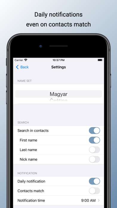 NévnApp Screenshot