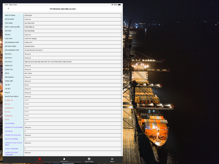 Phần Mềm Xe - Tài Xế