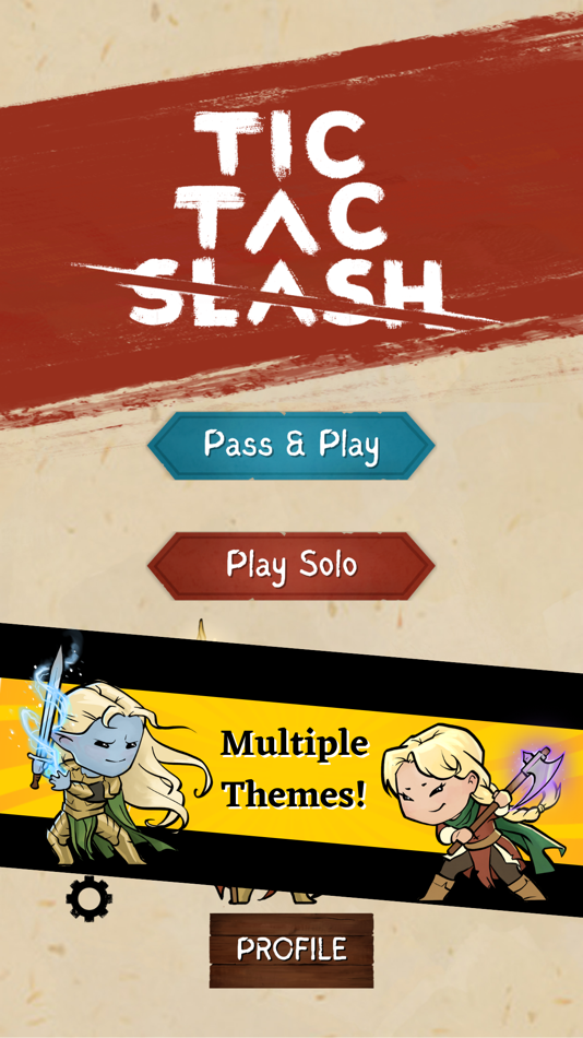 #4. Tic Tac Slash (iOS) 由: The Wilderforge
