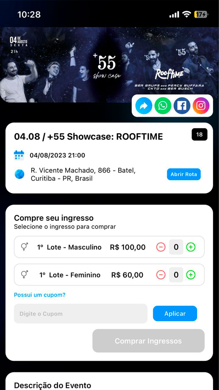Go Ingressos App