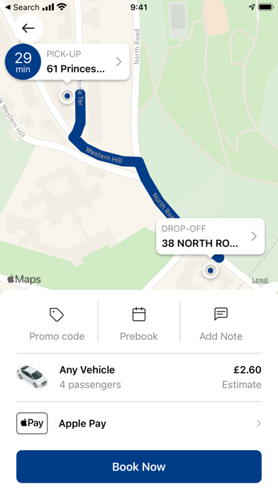 Stanley & Durham City Taxis Screenshot