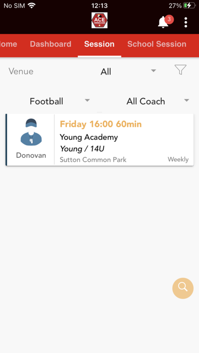 Ace Football Club Screenshot