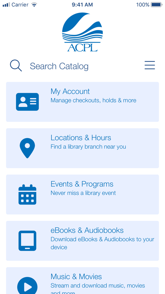 #1. ACPL Mobile (iOS) 由: Allen County Public Library