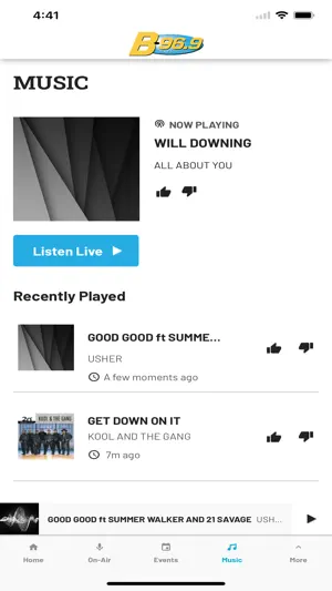 B96.9 Radio screenshot 1