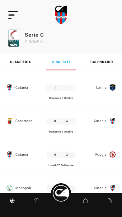 Catania FC Screenshot