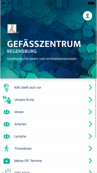 Gefässzentrum Regensburg Screenshot