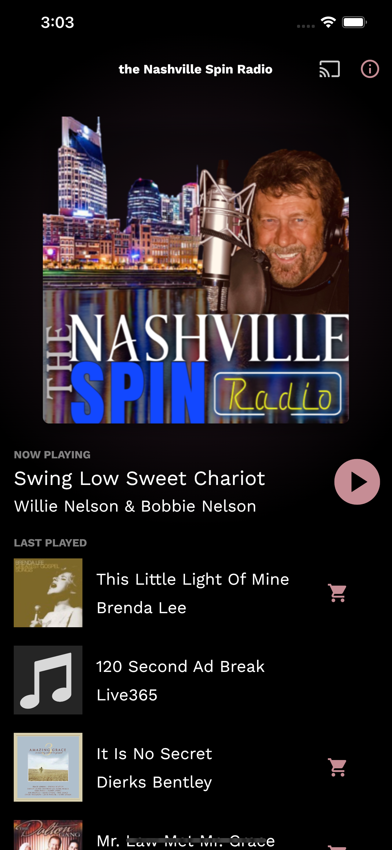 the Nashville Spin Radio