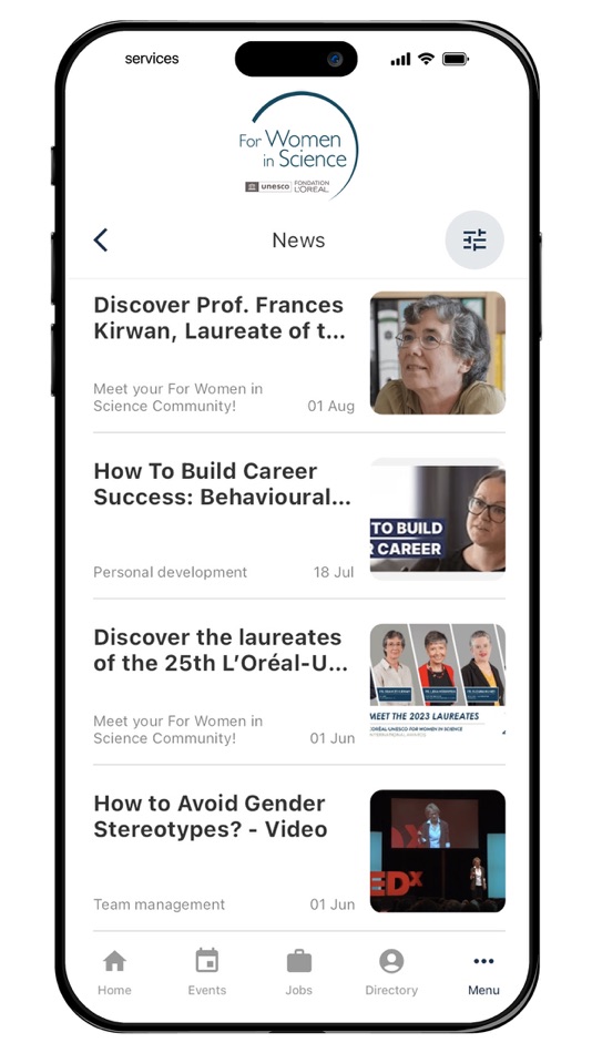 #2. For Women in Science Community (iOS) 게시자: L'Oreal