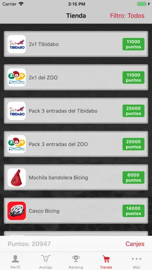Captura de pantalla de Joc Bicing en iPhone 6