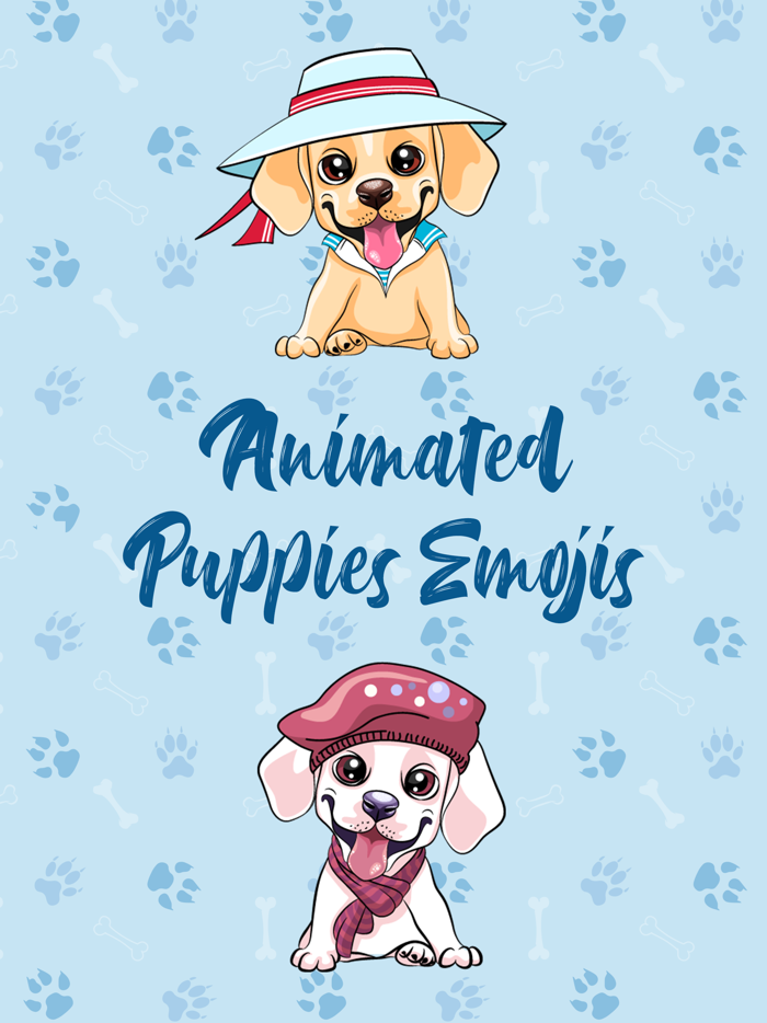 Animated Puppies Emojis
