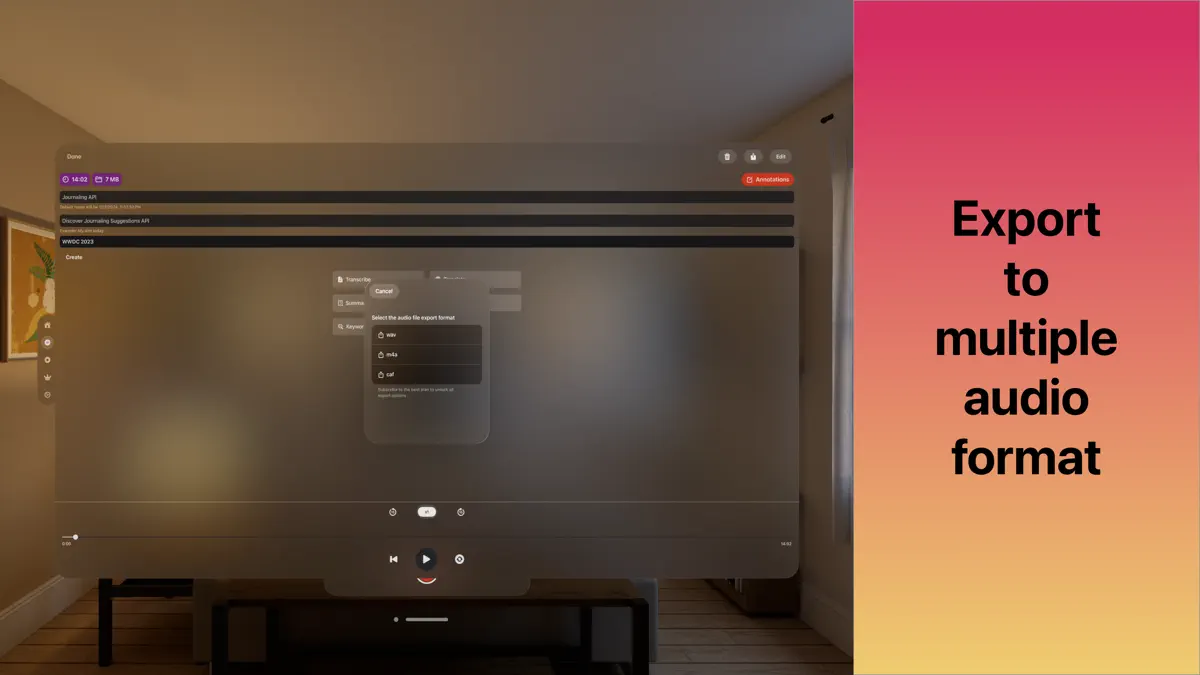 Live transcribe - AI Voicerly screenshot 7