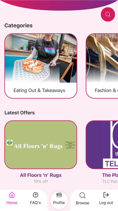 Telford Loyalty Card(mytlc) Screenshot