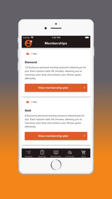 SelX Fitness Screenshot