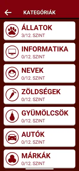 Game screenshot Magyar Szókereső apk