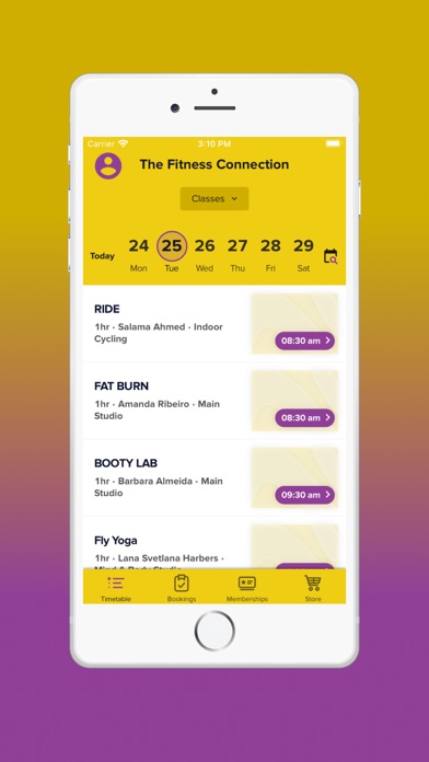 The Fitness Connection Screenshot
