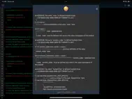 Rust IDE - Minimal Code ipad bilder 3