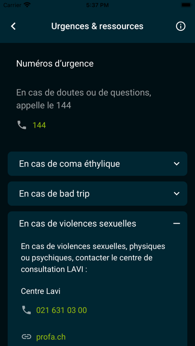 NightLife Vaud Screenshot