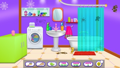 Doll House Cleanup Design Game Screenshot