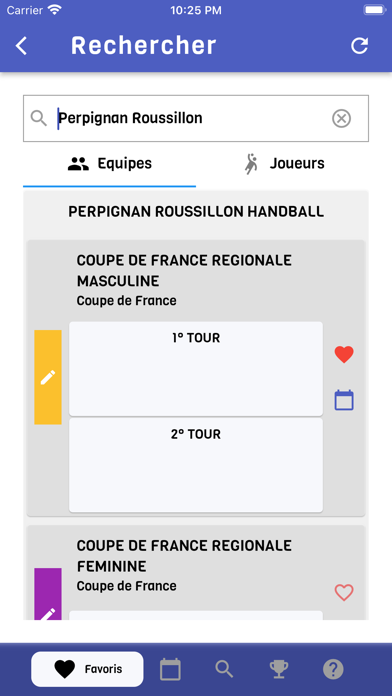 Screenshot #2 pour Handball Amateur (2021 à 2023)