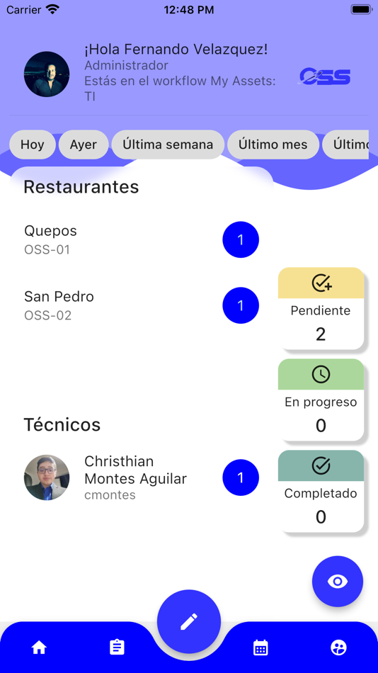 #2. OSS (iOS) 由: Fernando Daniel Velazquez Herrera