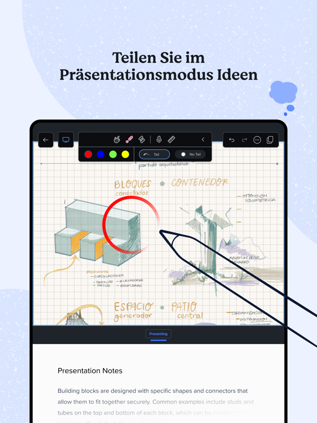 ‎Notability: Notizen, PDF Screenshot