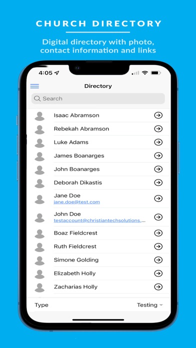 iServe Mobile Screenshot
