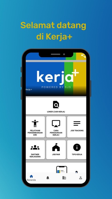 KERJA+ Screenshot