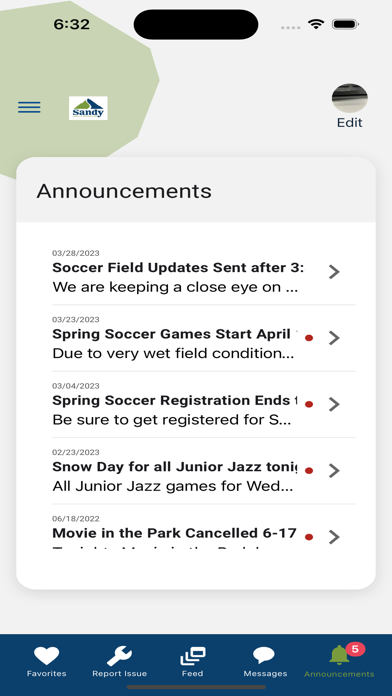 Sandy City Parks & Recreation Screenshot