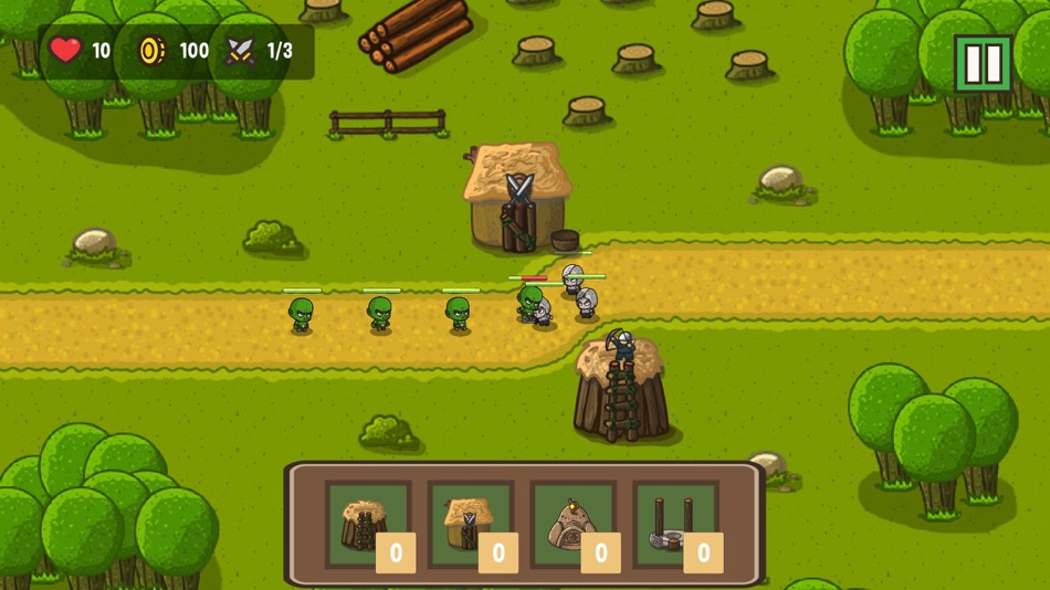 #4. Tower Rush 2D (iOS) De: Baris Percin