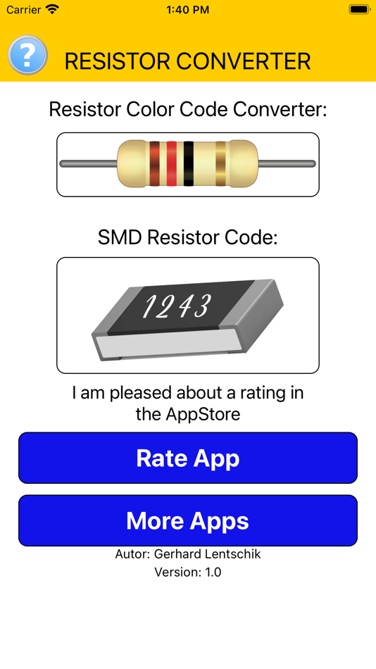 #2. Resistor-Converter (iOS) 由: Gerhard Lentschik