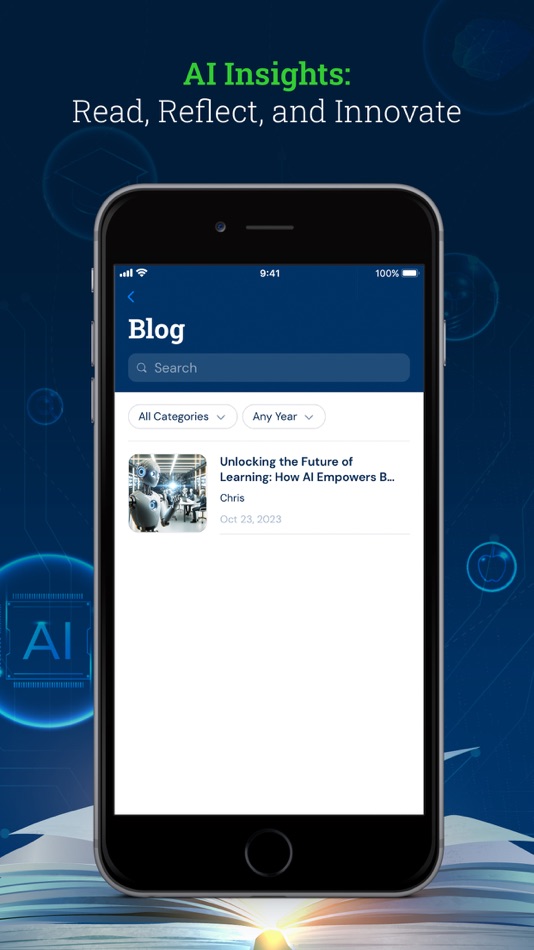 #5. Learn AI Now (iOS) Podle: Christopher Lassiter
