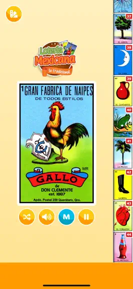 Game screenshot Baraja de la Loteria Mexicana mod apk