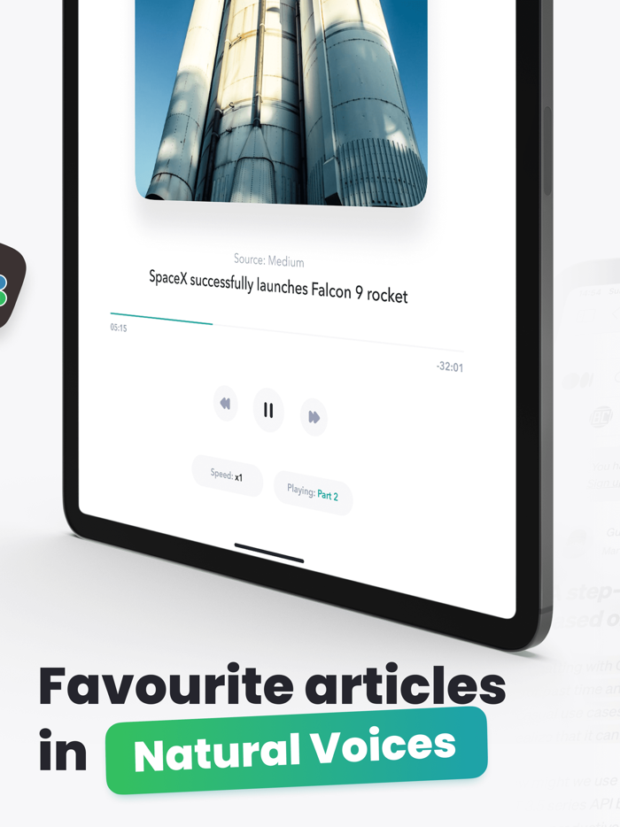 Peech - Text to Voice Reader
