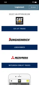 Logisnext Forklift Sales App screenshot #1 for iPhone