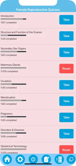 Game screenshot The Female Reproductive System apk