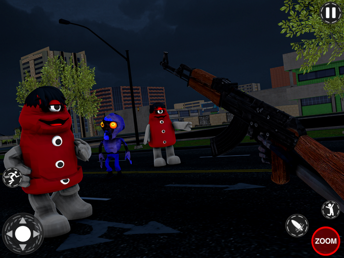 Blue Monster Survival Escape