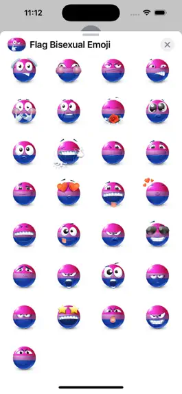 Game screenshot Bisexual Flag Emoji hack
