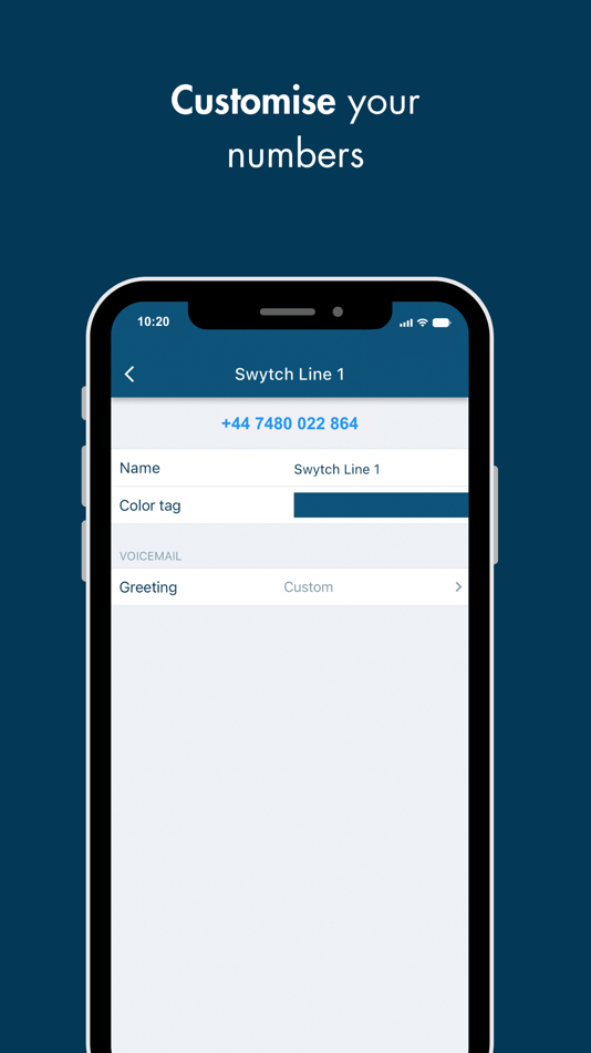 #4. Swytch - Multiple numbers (iOS) Podle: Swytch