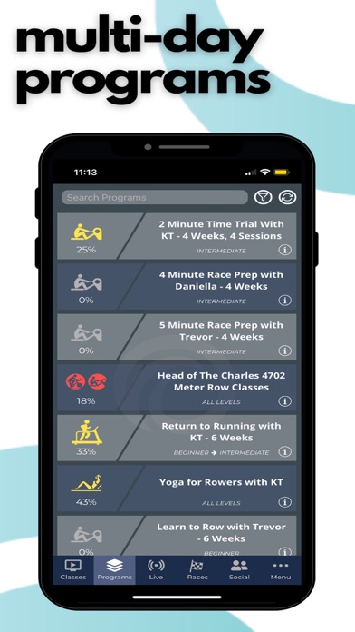 Regatta Indoor Rowing Screenshot